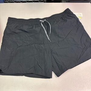 All In Motion |‎ Men Black Drawstring Shorts